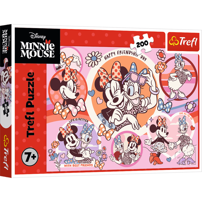 Puzzle Minnie 200 el. Zwyczaje Myszki Minnie - opakowanie Puzzle Minnie 200 el. Zwyczaje Myszki Minnie - opakowanie