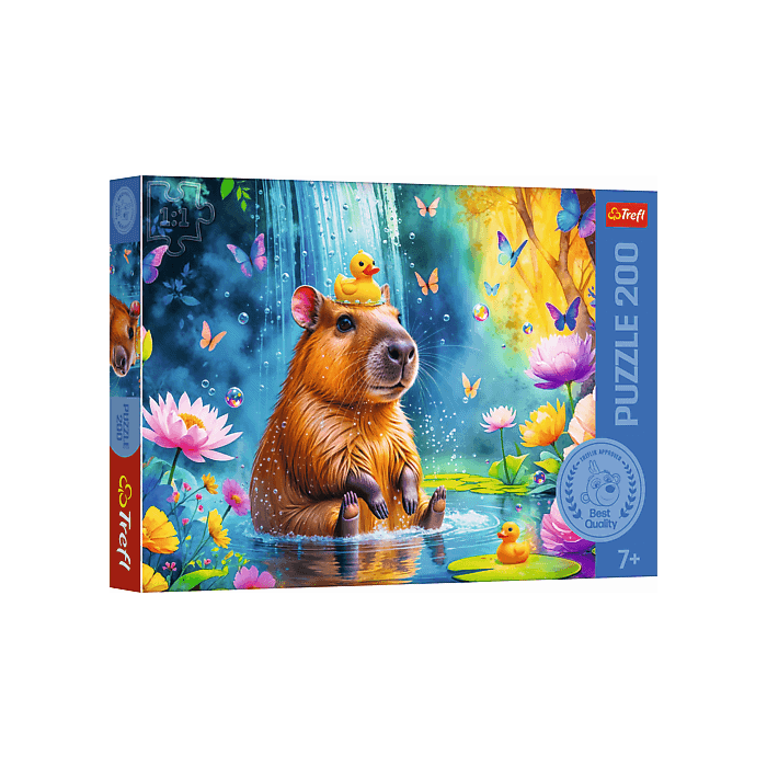 Puzzle 200 el. Kapibara - opakowanie 
