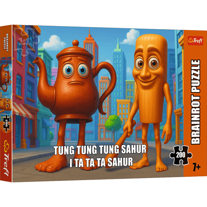 Puzzle 200 el. BrainRots, Tung Tung Sahur - opakowanie