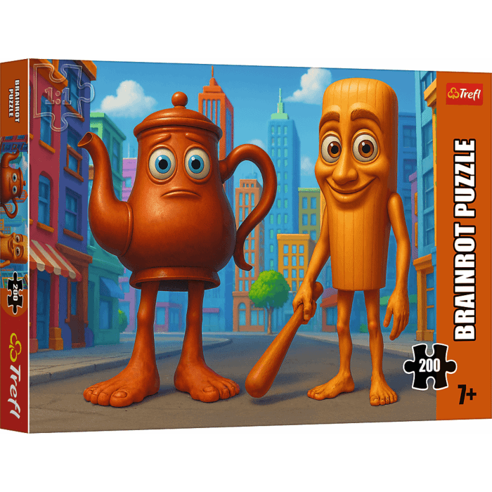 Puzzle 200 el. BrainRots Tung Tung Sahur - opakowanie 