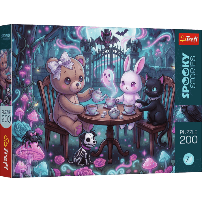 Puzzle 200 el. Spooky Stories - Zaczarowany wieczór - opakowanie 