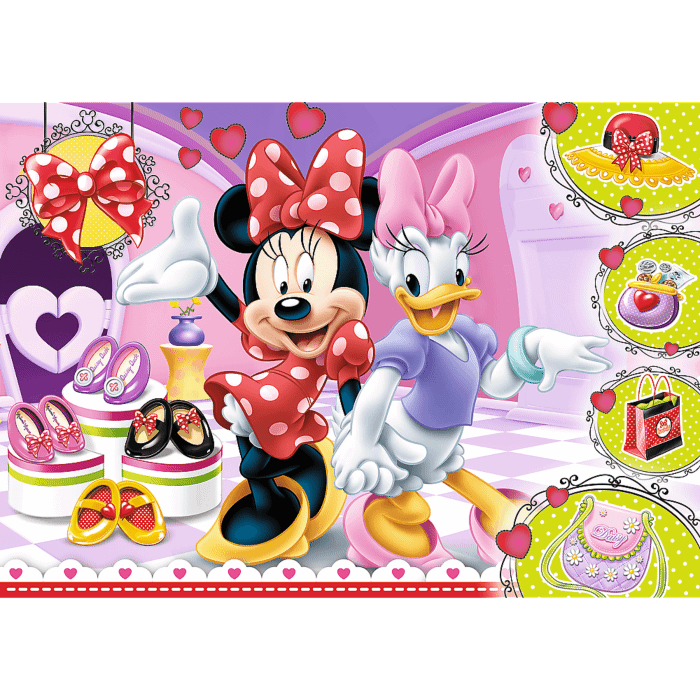 Trefl Puzzle brokatowe Myszka Minnie