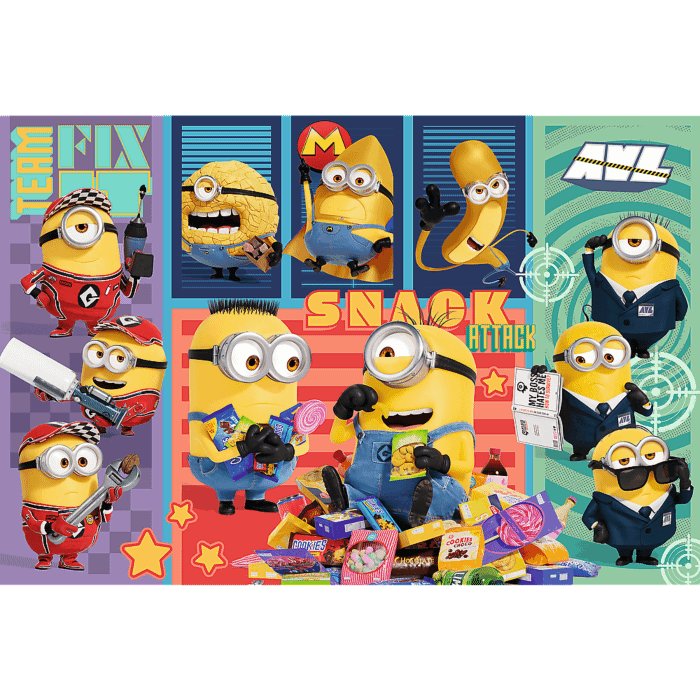 Puzzle Minionki - Jak ukraść Księżyc 160 el. Minion's fun