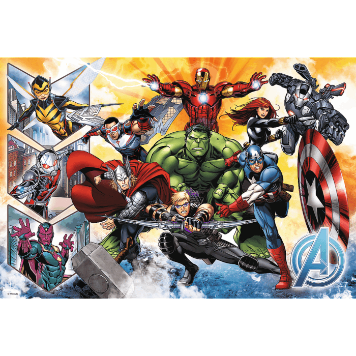 Siła Avengersów | puzzle 100 elementów od Trefl - zdjęcie 2