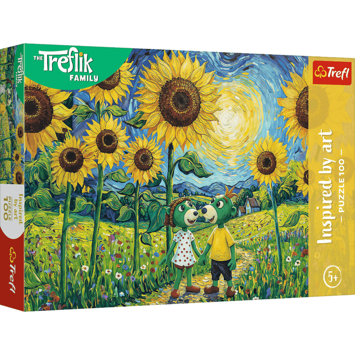 Inspired By Art Spacer wśród słoneczników - pudełko