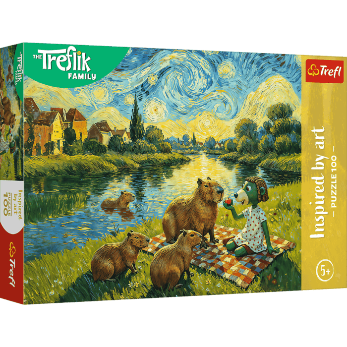 Inspired By Art Karmiąc kapibary - pudełko