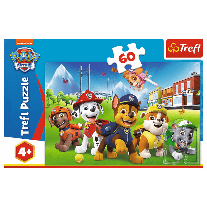 Puzzle Trefl Maxi - Paw Patrol, In actiune, 15 piese
