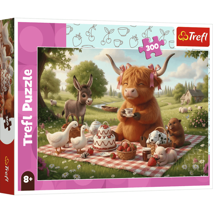 Puzzle 300 el. Słodki piknik - opakowanie 