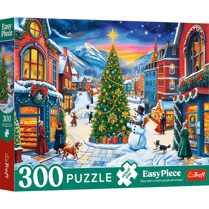 Puzzle EasyPiece 300 el. Świąteczne miasteczko - opakowanie