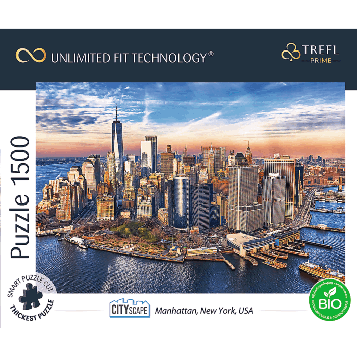 Manhattan, Nowy Jork, USA, puzzle Prime UFT | sklep Trefl - zdjęcie 3