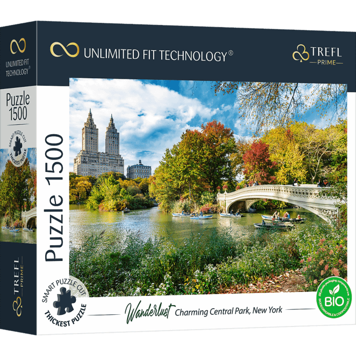 Uroczy Central Park, Nowy Jork, puzzle trefl prime, 1500 elementów 1 Uroczy Central Park, Nowy Jork, puzzle trefl prime, 1500 elementów 1