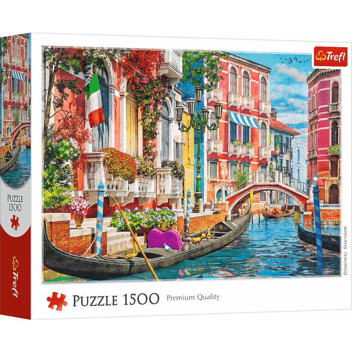 Puzzle 1500 el. Letnie popołudnie w Wenecji - opakowanie