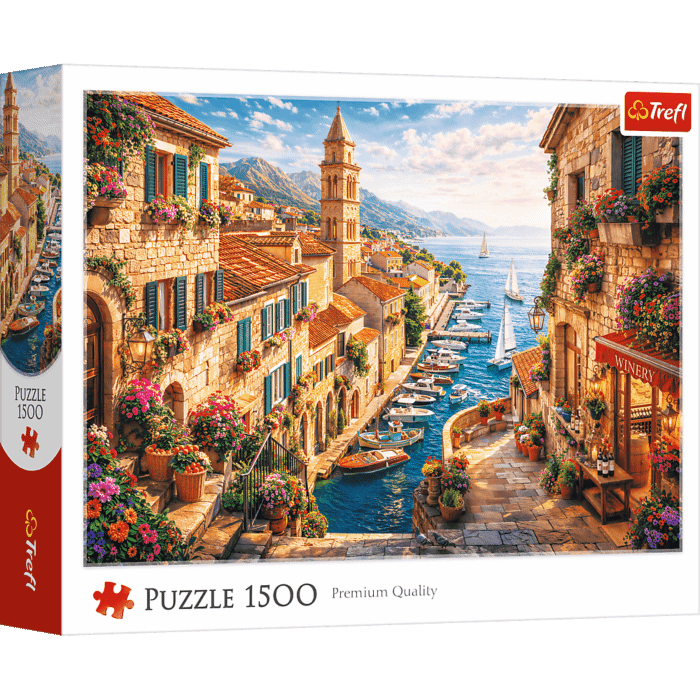 Puzzle 1500 el. Bałkańskie wakacje - opakowanie 