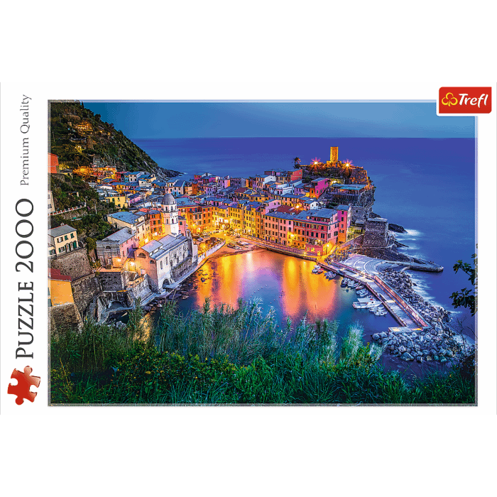 Vernazza o zmroku, puzzle Trefl