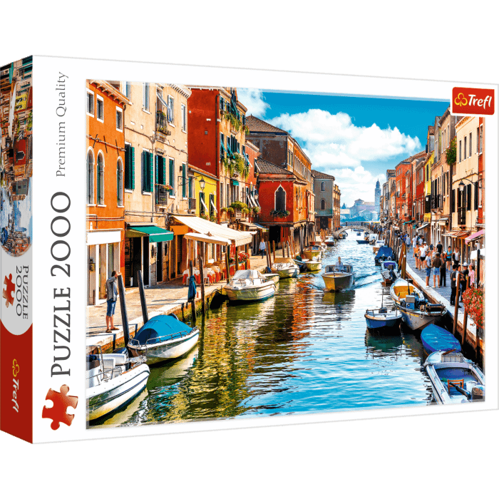 Wyspa Murano, Wenecja - puzzle 2000 elementów od Trefl