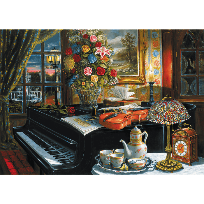 Puzzle 2000 Dźwięki muzyki Trefl zdjęcie 3