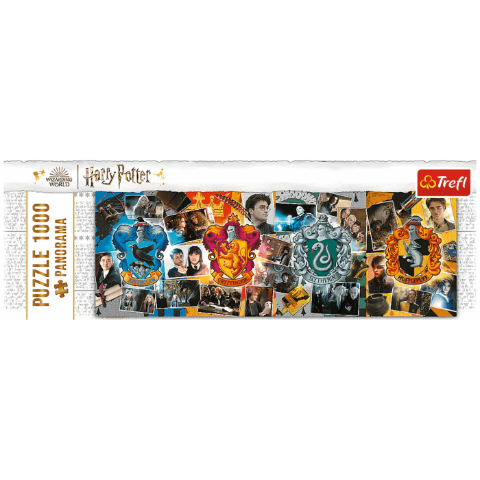 Cztery domy Hogwartu, puzzle panoramiczne 1000 elementów | sklep Trefl | zdjęcie 3