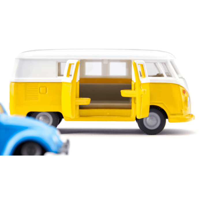 Zabawka Siku - VW T1 z lawetą i VW Beetle