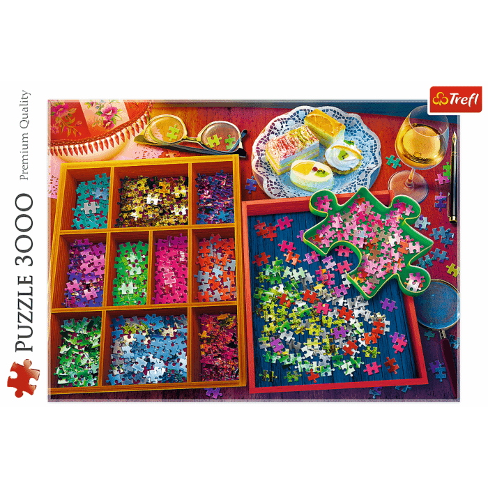 Wieko puzzli 3000 el. Wieczór z puzzlami