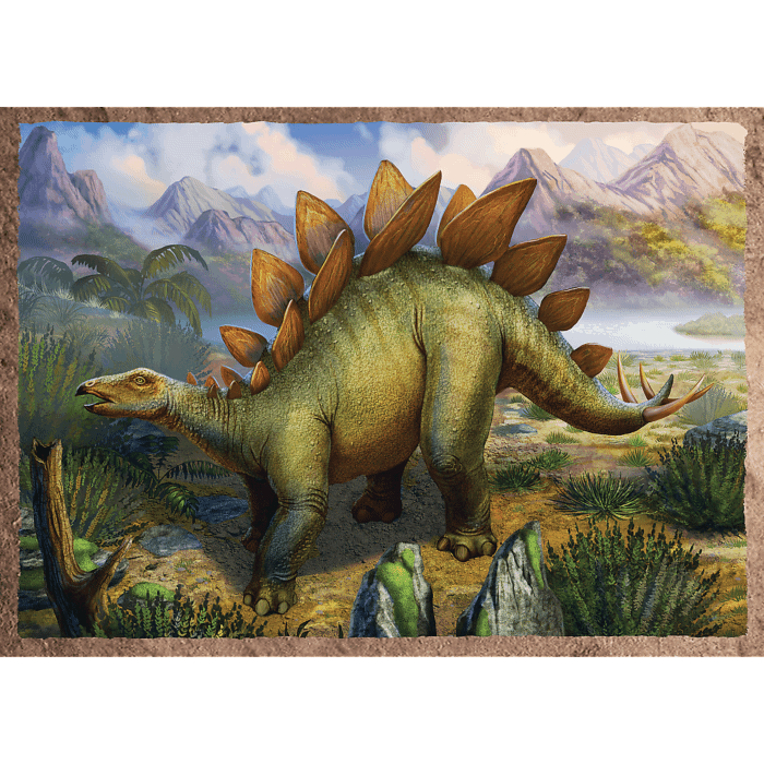 4 w 1 Dinozaury Puzzle   trefl