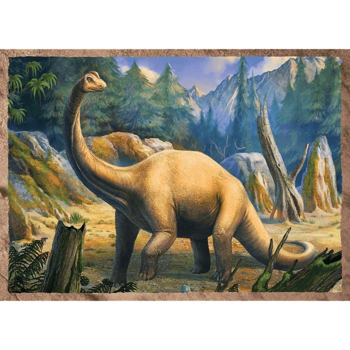 Trefl Dinozaury Puzzle 4 w 1  