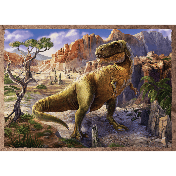 Dinozaury Puzzle 4 w 1  trefl