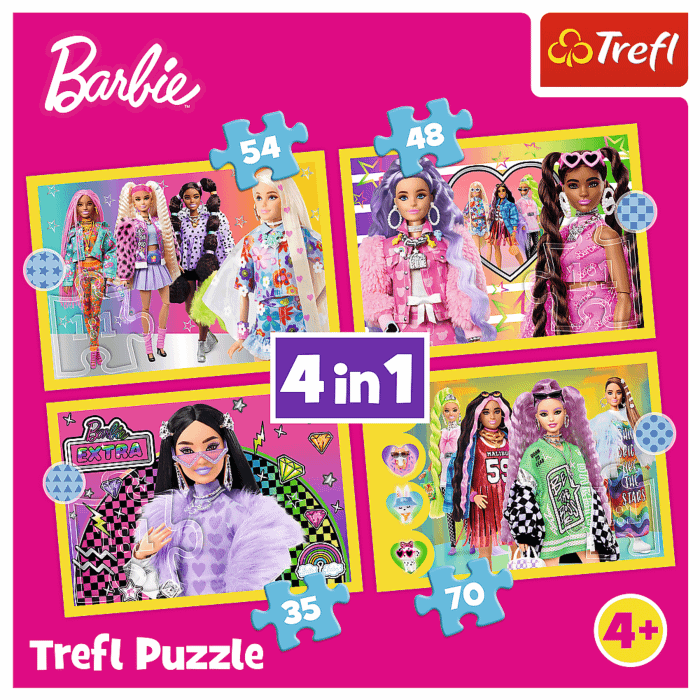 Wieko opakowania puzzli dla dzieci - Wesoły świat Barbie, zdjęcie 