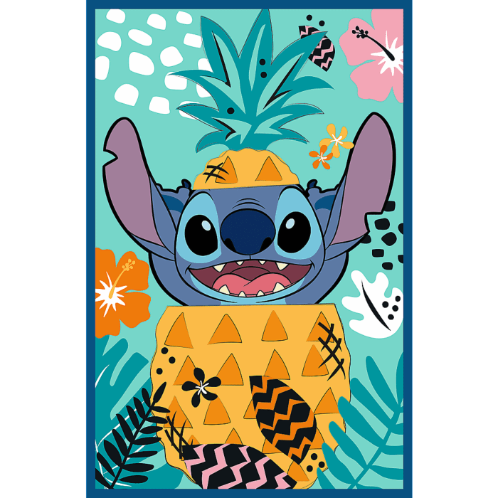 Puzzle Lilo & Stitch 3 x 80 el. Świat Stitcha | Trefl