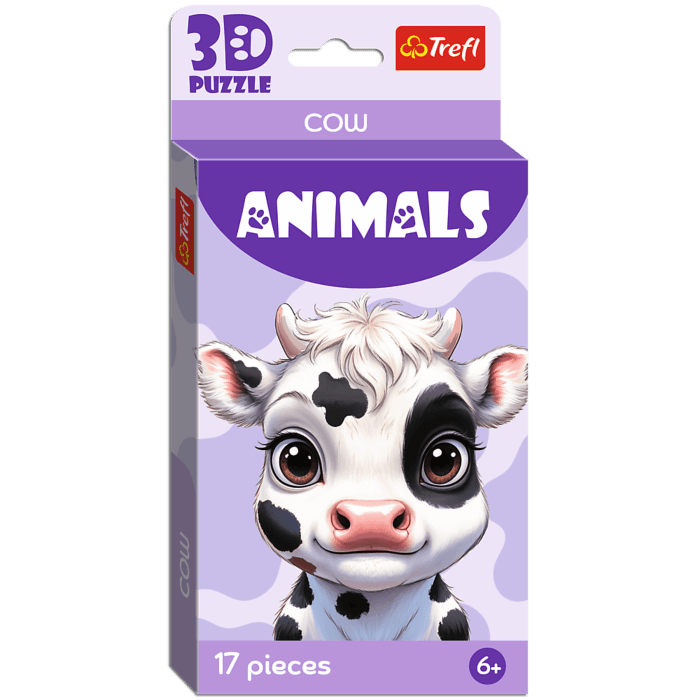 Puzzle 3D - Krówka - opakowanie 