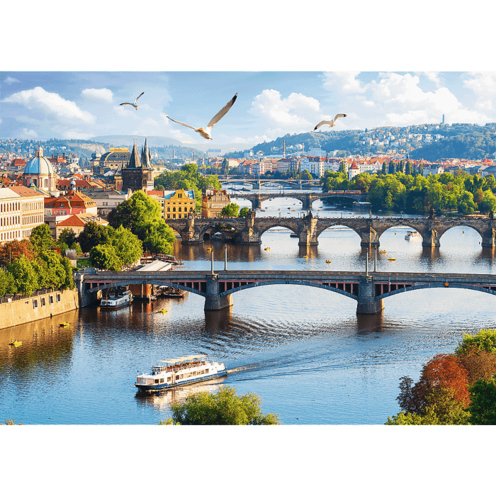 Praga, Czechy - puzzle 500 elementów od Trefl