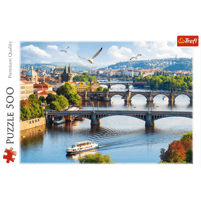 Praga, Czechy - puzzle 500 elementów od Trefl