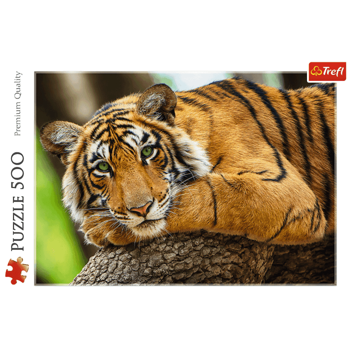 Portret tygrysa Puzzle 500 Trefl zdjęcie 3