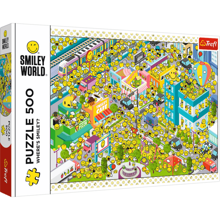 Gdzie jest Smiley?, puzzle 500 elementów, zdjęcie 1