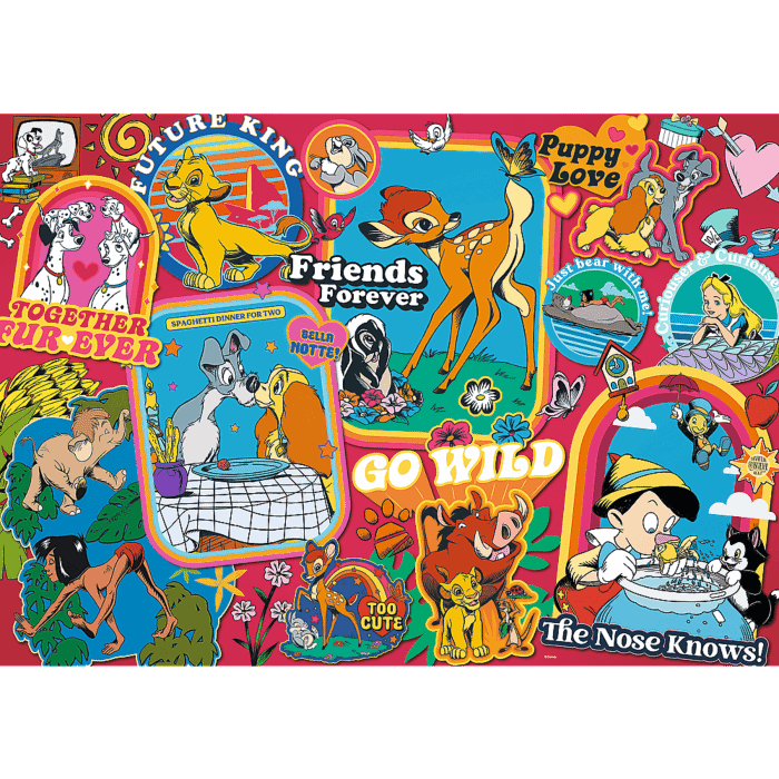 Disney - Yul Puzzle dla dorosłych - Disney: Na przestrzeni lat | Trefl