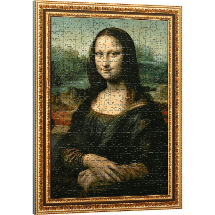 Puzzle 500 el. Puzzlorama, Mona Lisa, Leonardo da Vinci - opakowanie Puzzle 500 el. Puzzlorama, Mona Lisa, Leonardo da Vinci - opakowanie