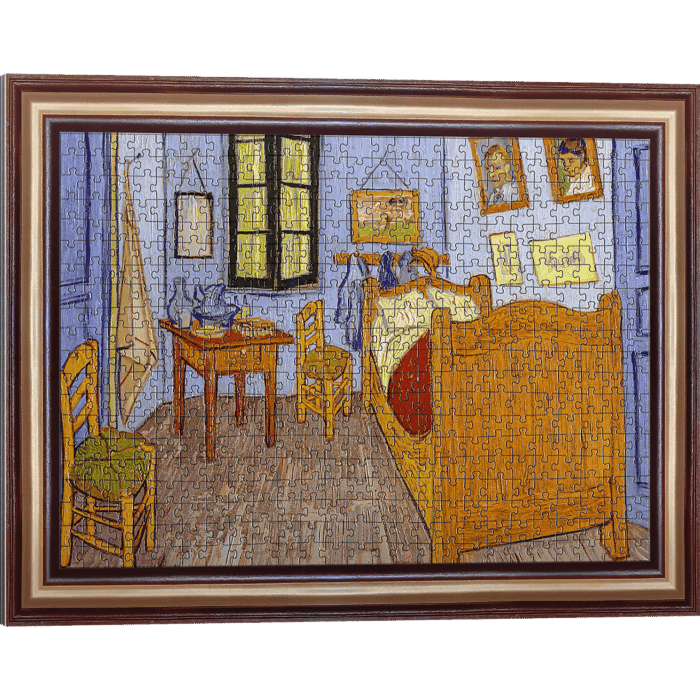 Puzzlorama 500 el. Pokój van Gogha w Arles, Vincent van Gogh - opakowanie Puzzlorama 500 el. Pokój van Gogha w Arles, Vincent van Gogh - opakowanie