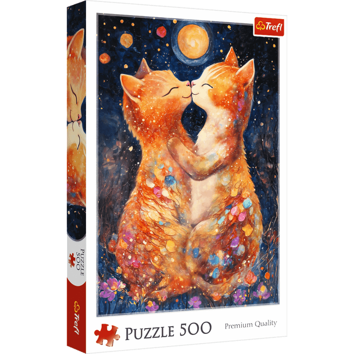 Puzzle 500 el. Pocałunek w świetle księżyca - opakowanie Puzzle 500 el. Pocałunek w świetle księżyca - opakowanie