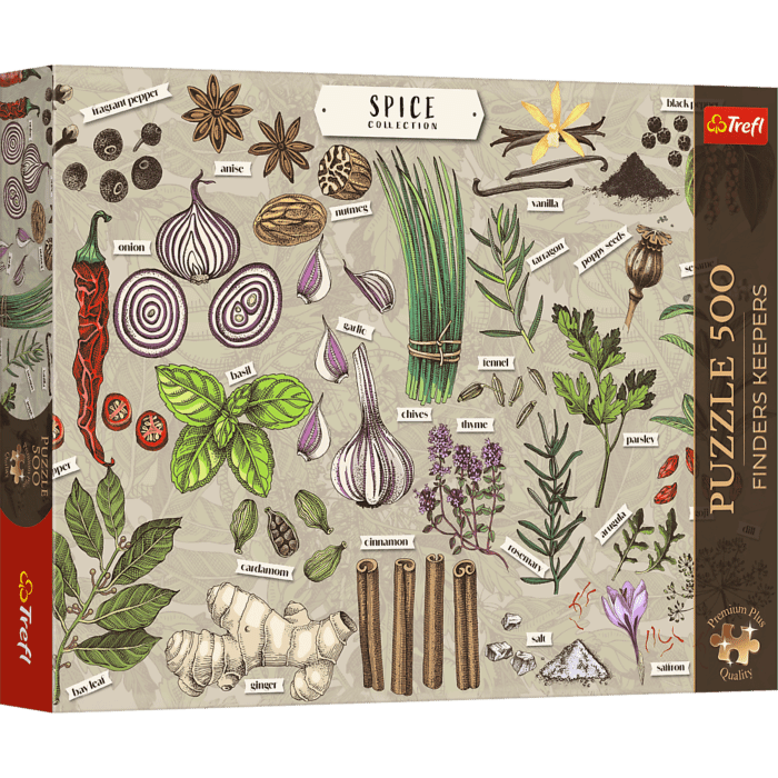 Puzzle Premium Plus Quality 500 el. Finders Keepers: Przyprawy - opakowanie