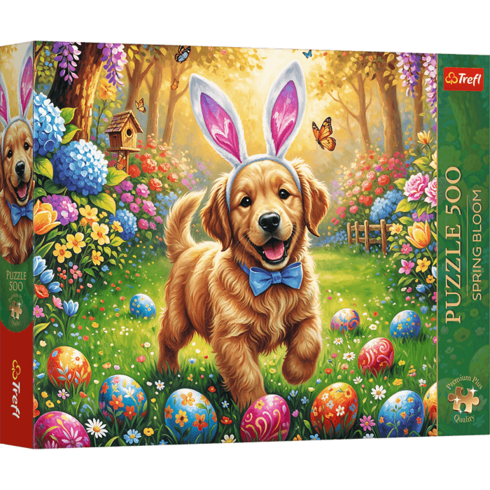 Puzzle Premium Plus Quality Spring Bloom 500 el. Wielkanocny piesek - opakowanie 