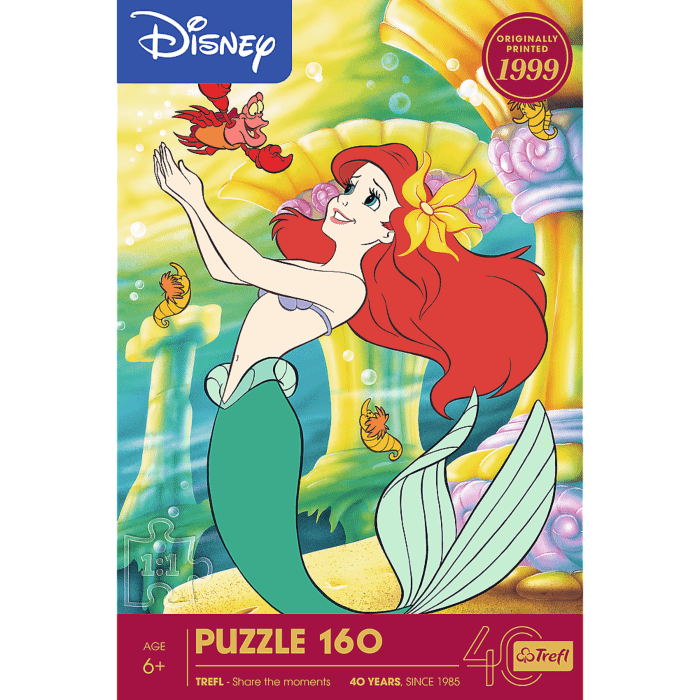 Disney - るる Trefl Junior - Disney, Kolorowy Świat Disney - Puzzle 160 XL