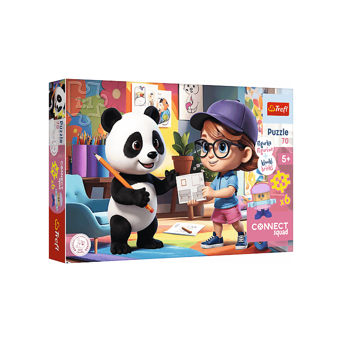Puzzle Connect Squad 70 el. Connect Amy - opakowanie 
