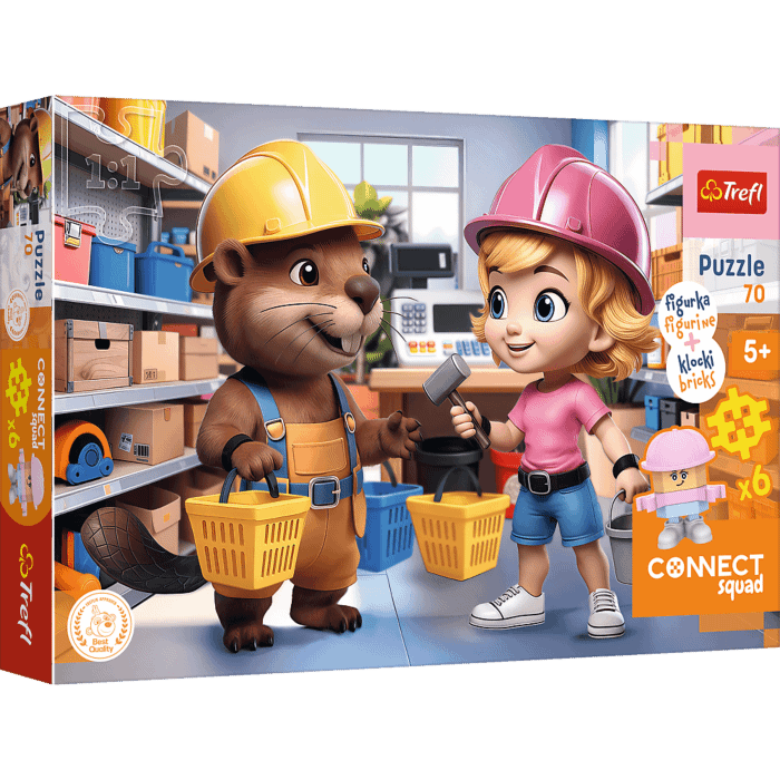 Puzzle Connect Squad 70 el. Connect Ivy - opakowanie 