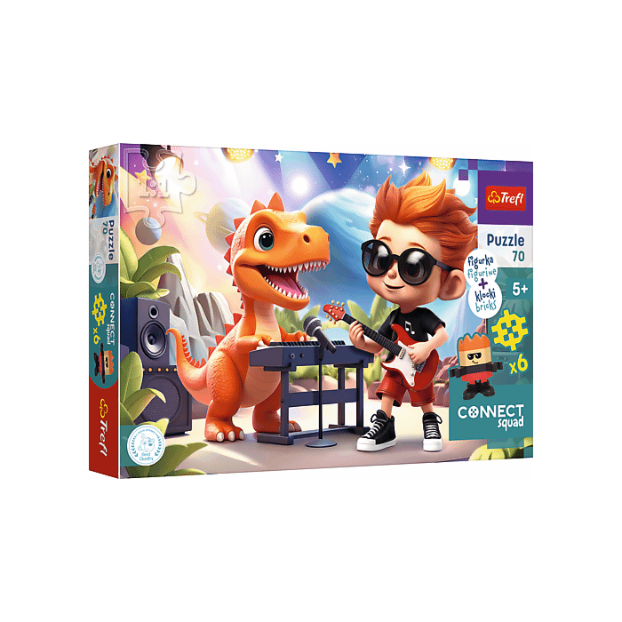 Puzzle Connect Squad 70 el. Connect Joe - opakowanie 