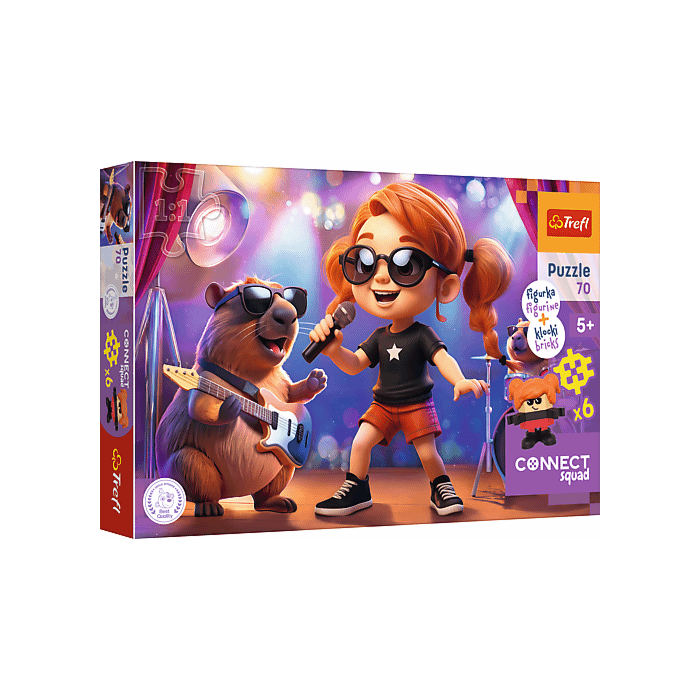 Puzzle Connect Squad 70 el. Connect Sue - opakowanie