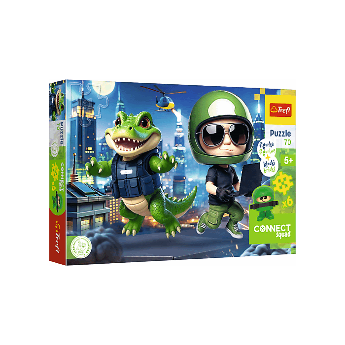 Puzzle Connect Squad 70 el. Connect Mark - opakowanie 