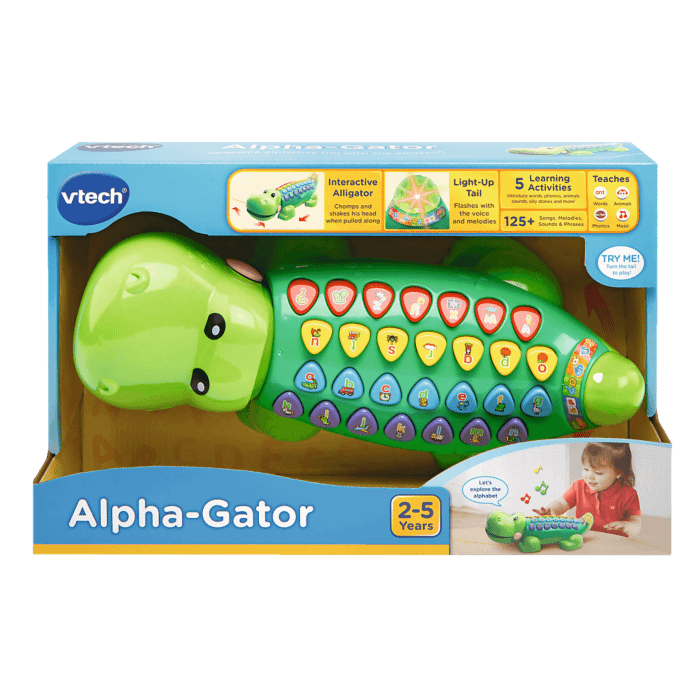 Aligator Edukator zabawka elektroniczna VTech zdjęcie 4