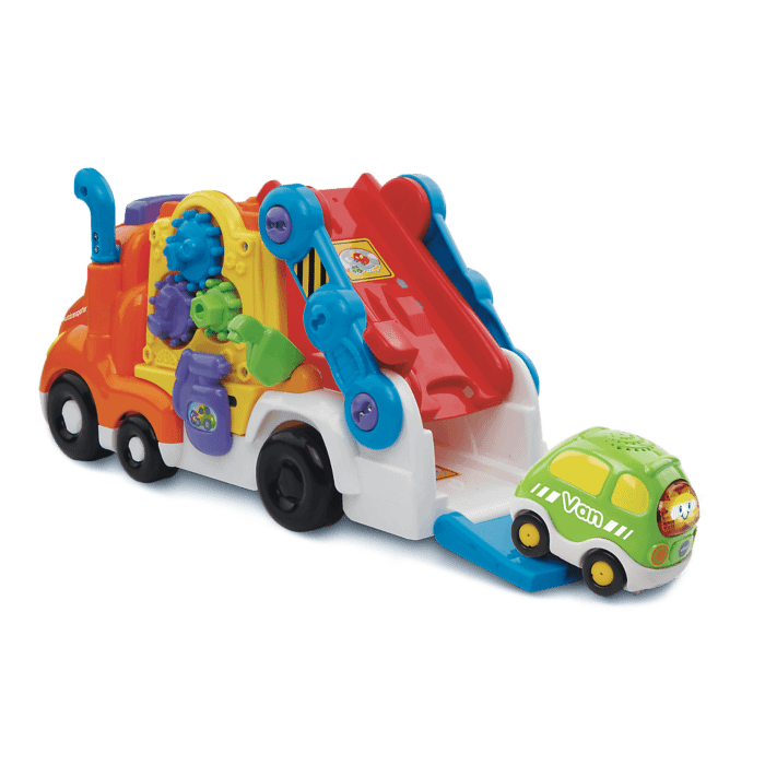 VTech, Tut Tut Autka - Zestaw Autotransporter - zdjęcie 1