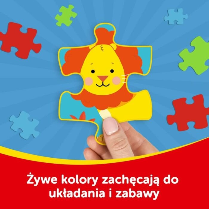 Puzzle Psi Patrol 10w1 Niezawodna druzyna Psiego Patrolu - żywe kolory 