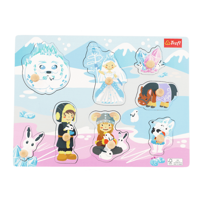 Złożone puzzle medium Ice castle Złożone puzzle medium Ice castle