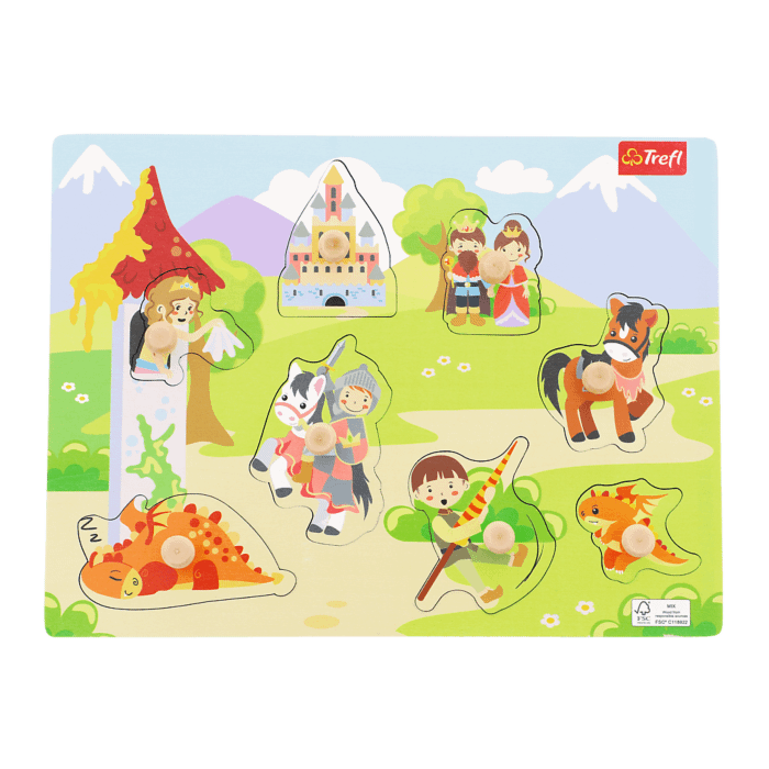 Złożone puzzle medium Knight's castle Złożone puzzle medium Knight's castle